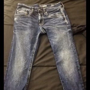 Bke jake mens straight jeans 32r